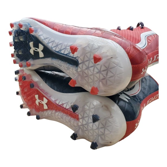 Under Armour Highlight Limited Edition USA Football Cleats 3021191-600 Size 9.5 - Picture 7 of 9
